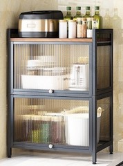 3 Layer Metal Kitchen Organizer Shelf Rack