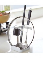 BC807  Pot Lid Rack Spoon Holder Pan Cover Stand