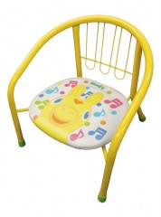 FD912 Kids Metal Chair With Squeak Sound