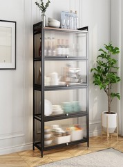 5 Layer Metal Kitchen Organizer Shelf Rack