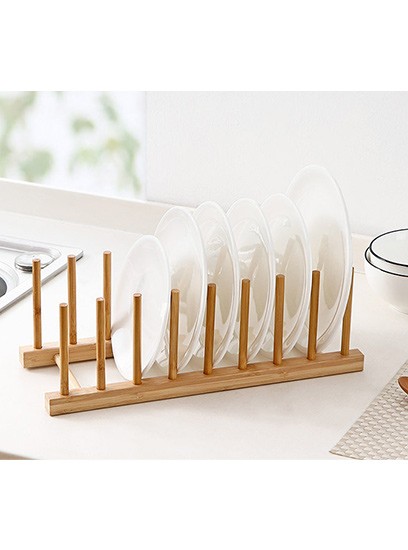 BC818  Wooden utensil Kitchen Dish Drainer Drying